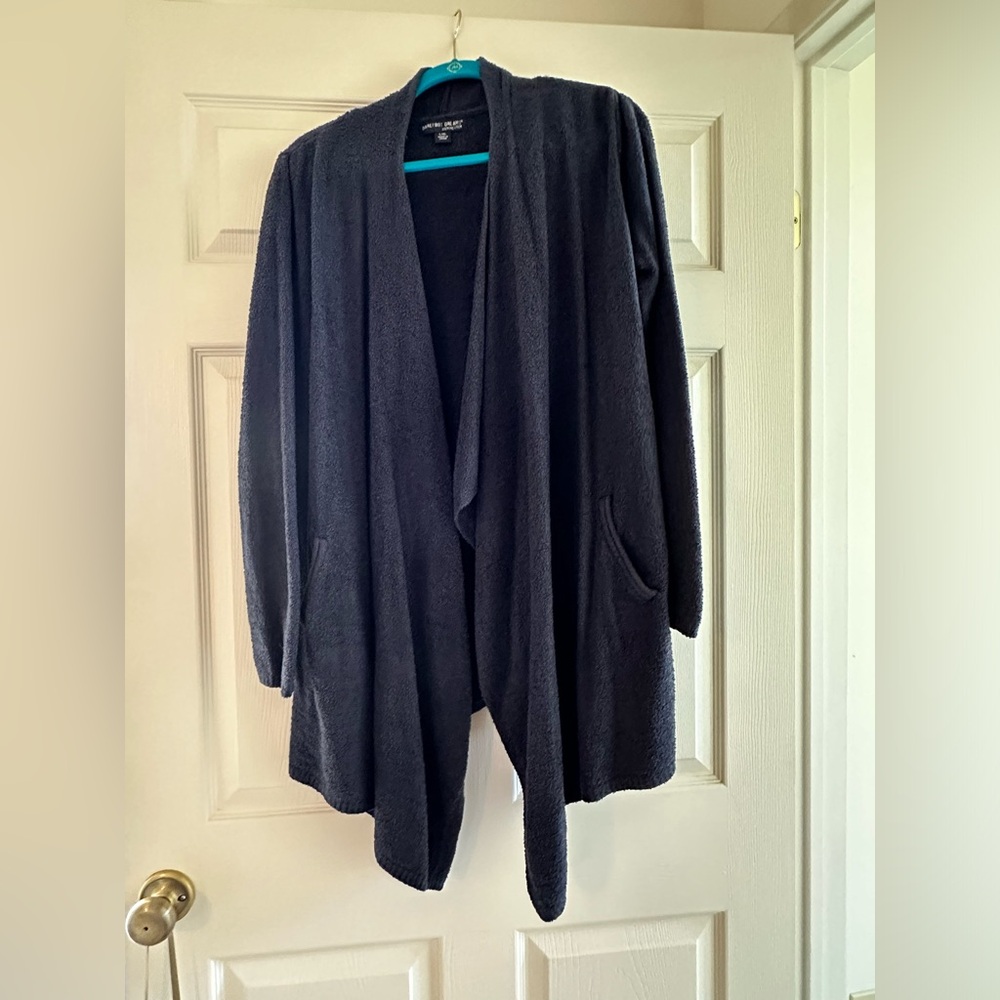 Barefoot Dreams Navy CozyChic Lite Island Wrap L/XL